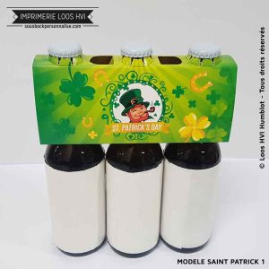 Tripack neutre Saint Patrick “MODELE 1”