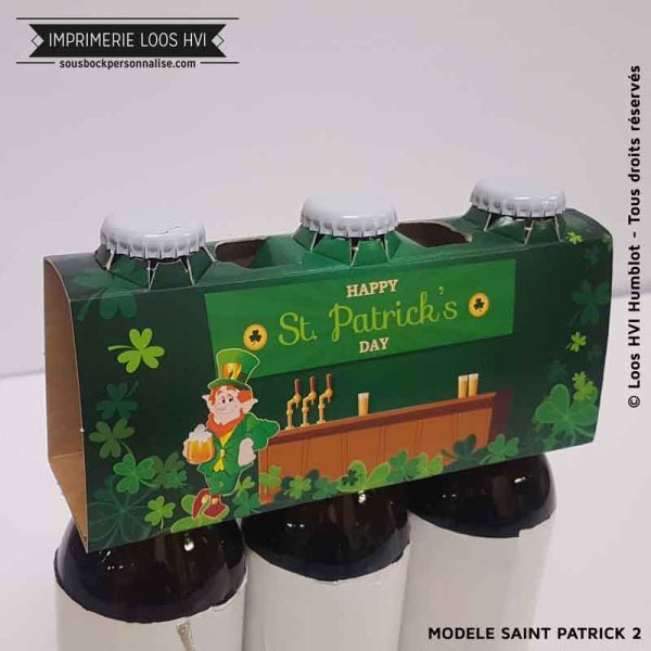 Tripack neutre Saint Patrick "MODELE 2"