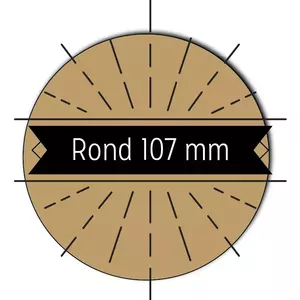 Dessous de verre ROND diam. 107mm