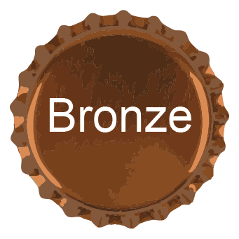 Capsules personnalisées 26 mm 14 Caspule Bronze