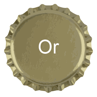 Capsules personnalisées 26 mm 11 Caspule Or