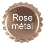 Caspule Rose métal