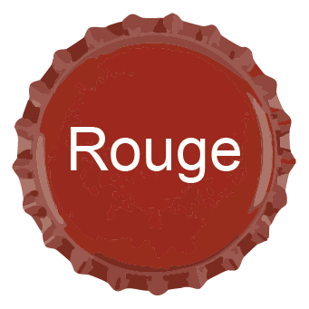 Capsules personnalisées 26 mm 8 Caspule Rouge